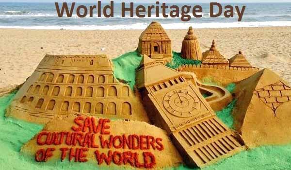 World Heritage Day celebrated Each year on 18th April